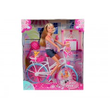 Steffi Love Giro in Bici, bebè cagnolino e accessori - Simba Toys
